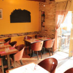 Salle du Safran restaurant traditionnel de fruits de mer à Groix