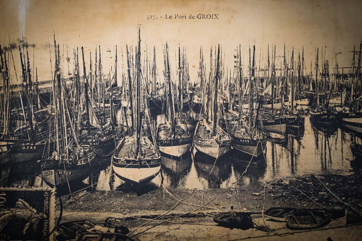 Premier Port Thonier dans l'Histoire de l'île de Groix