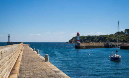 Le phares du Port Tudy de l'Ile de Groix